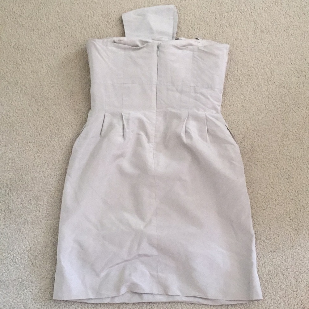 Jcrew silk silver dress - Picture 2 of 7